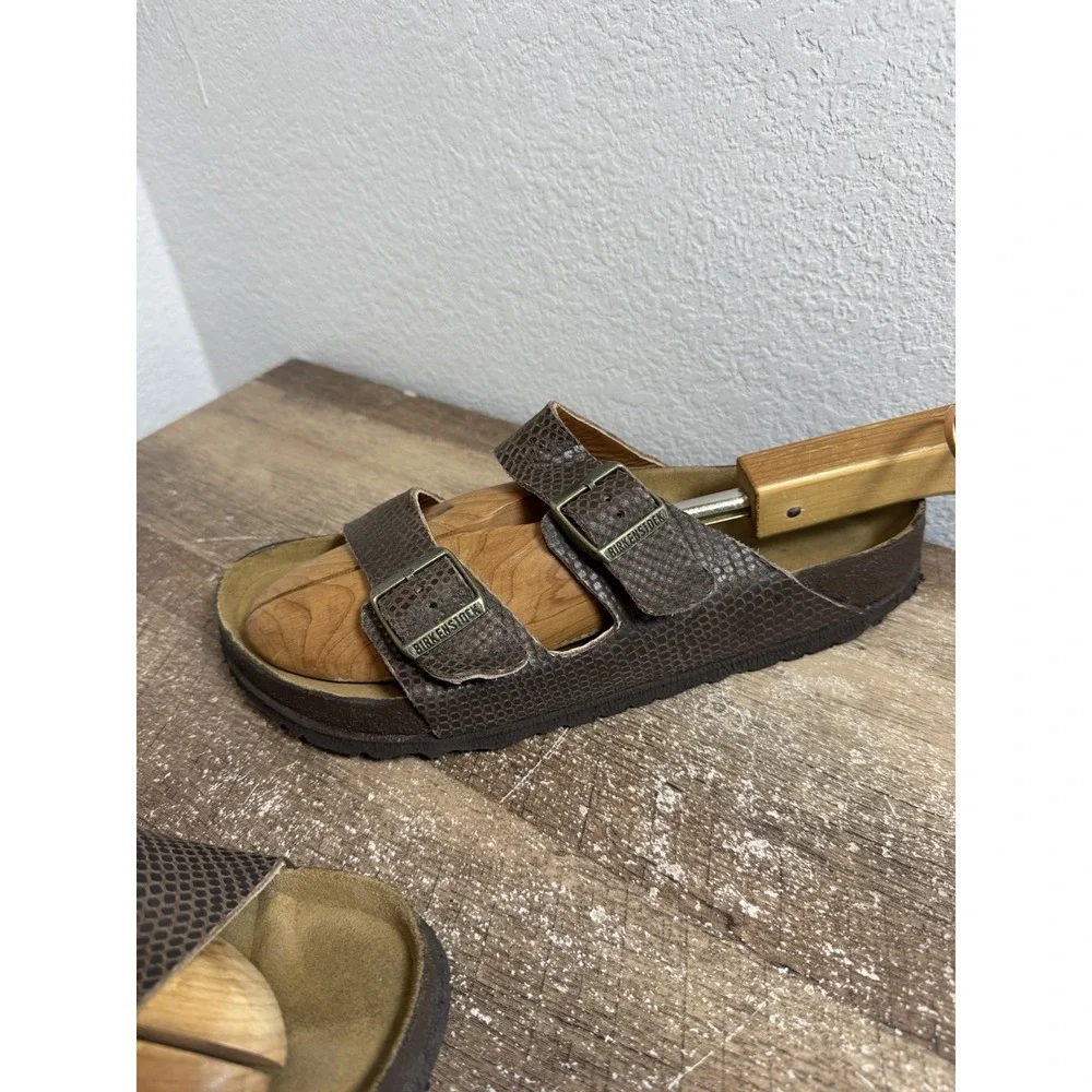 Birkenstock Arizona Nubuck Leather‎ Desert Buck Roast Size 12 45 NEW